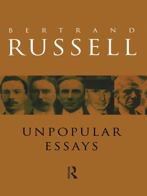 bertrand russell unpopular essays pdf free download